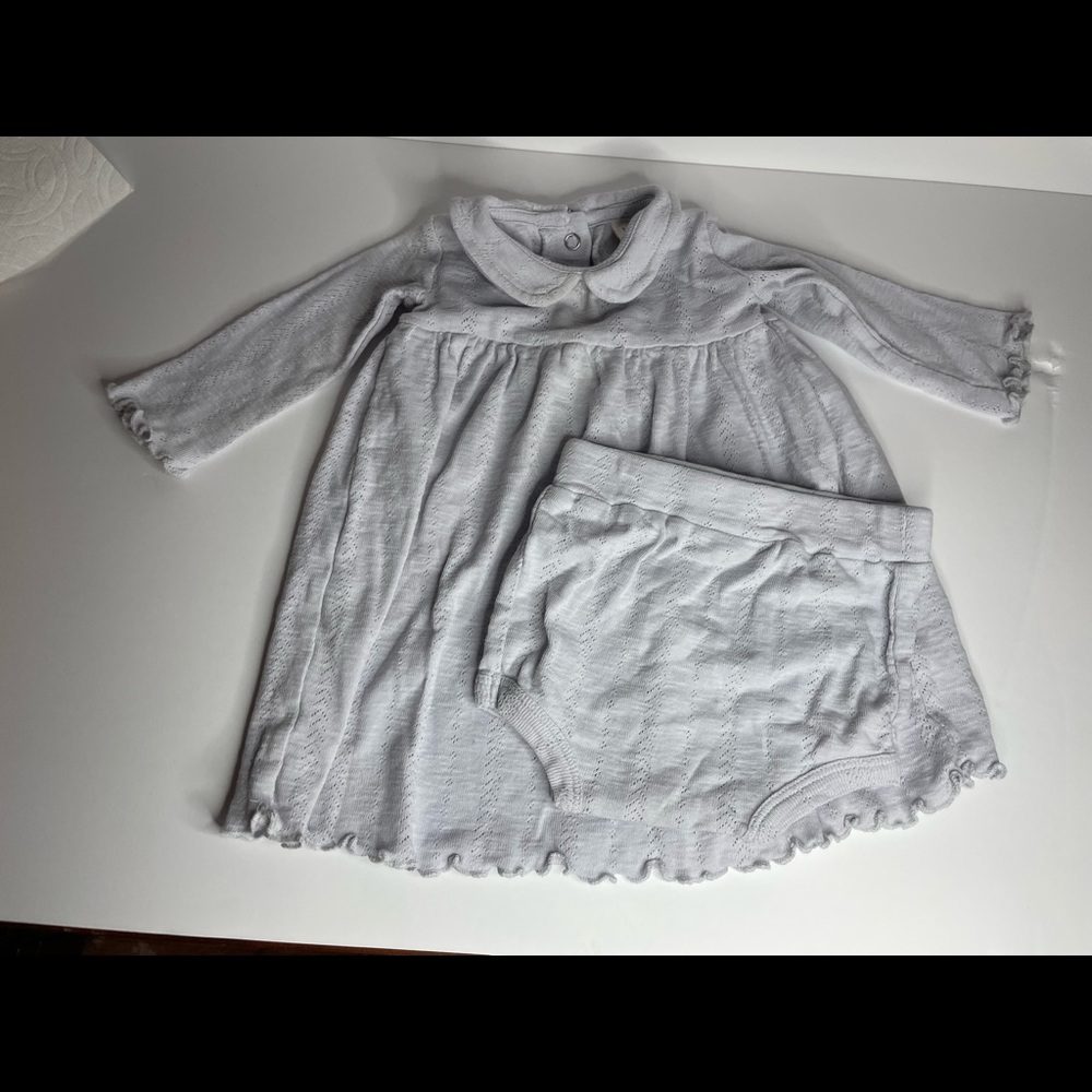 Kate Quinn baby girl peter pan collar dress